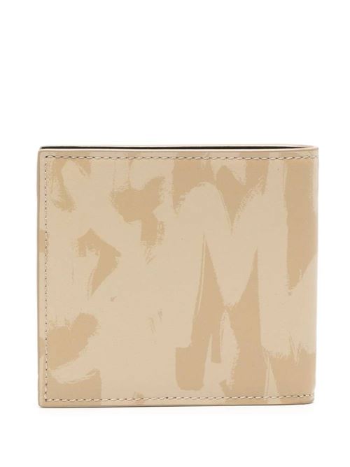 Graffiti-print leather cardholder Alexander McQueen | 6021371AAQ69710